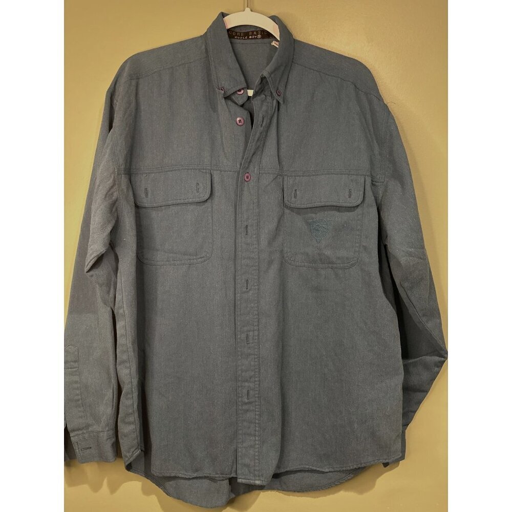 Bugle Boy XL Button Down Shirt Men’s Core Basics Classic Preppy Y2K Retro VTG